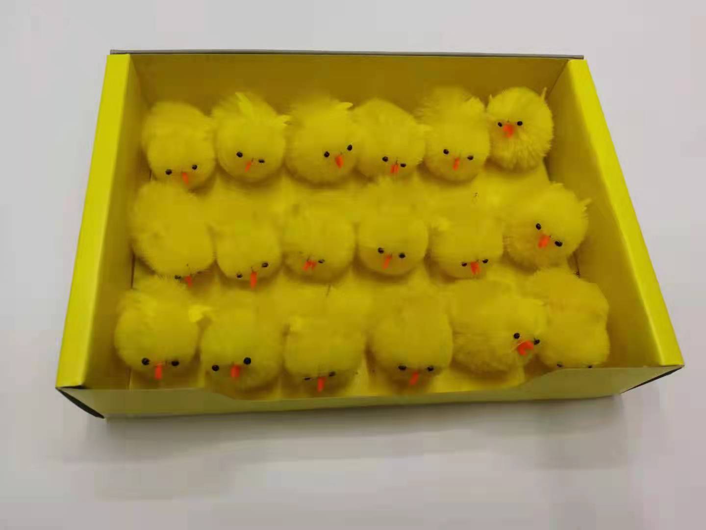 绒鸡/复活节绒鸡/彩色绒鸡产品图