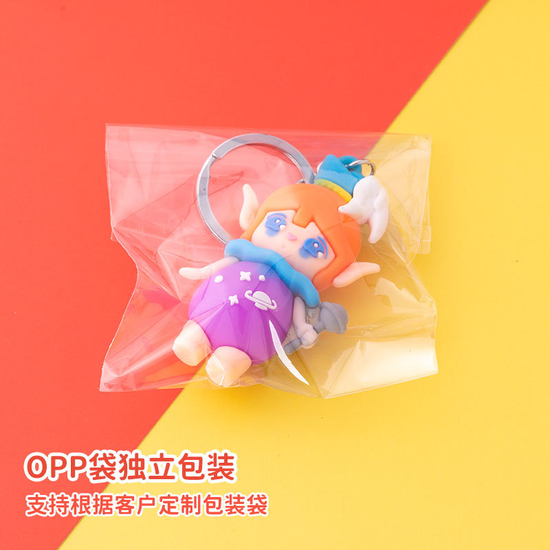 星黛露画家猫挂件小饰品钥匙扣挂件爱你可爱精致PVC公仔包包挂饰详情图4