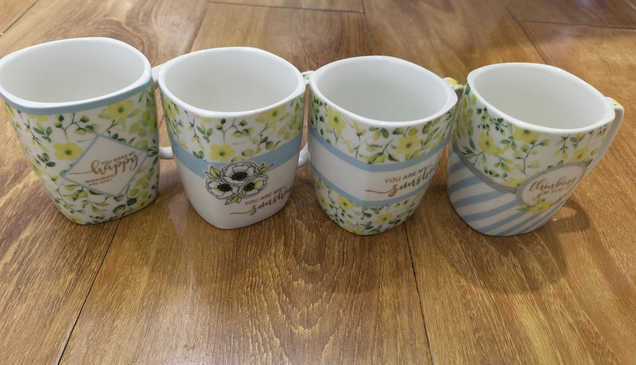 Fresh Little Flower Ceramic Cup Xingbi XB029