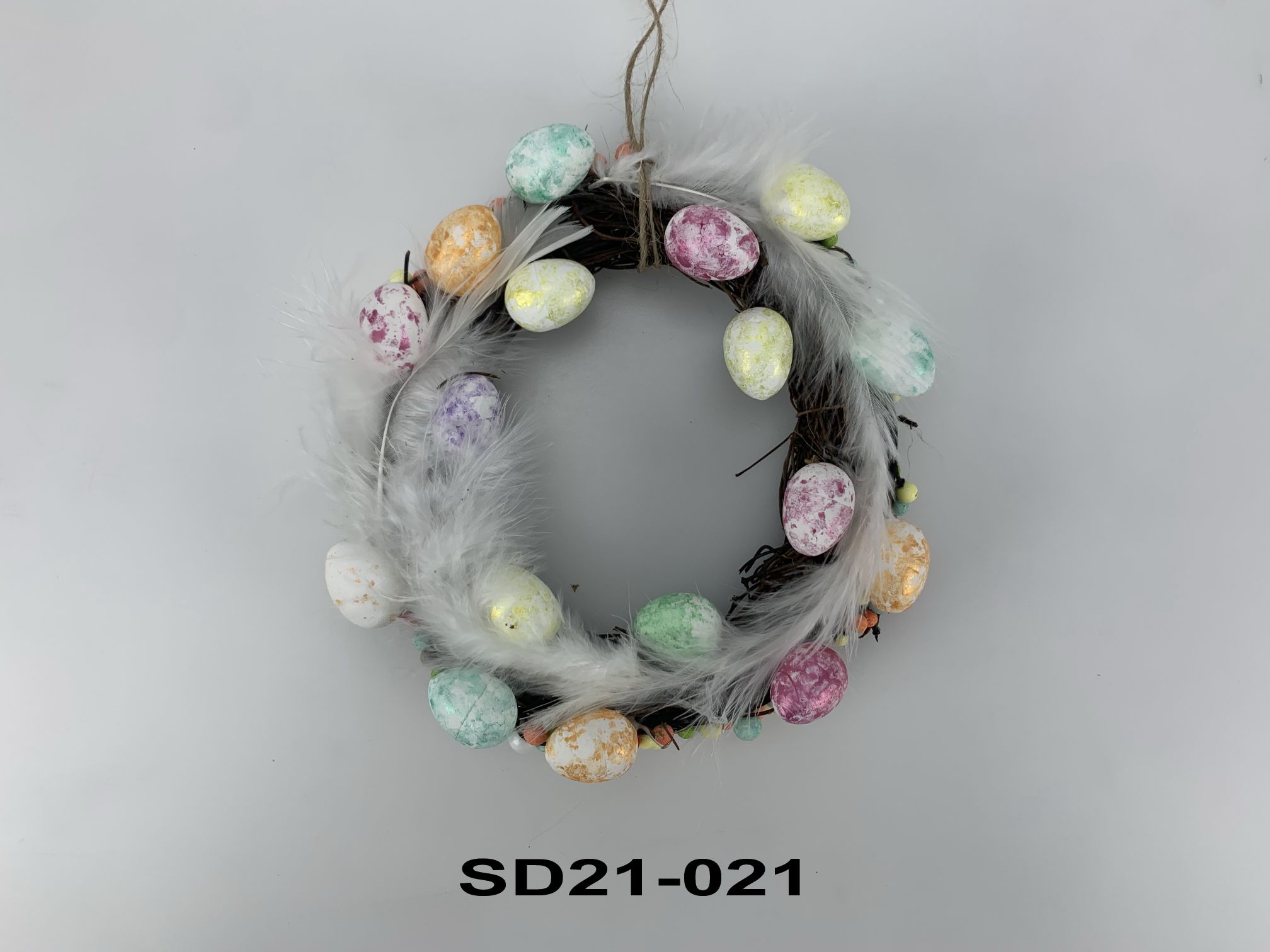 【 Easter 】 The source factory supplies Easter wicker eggs and Easter wicker pendant eggs Specification image