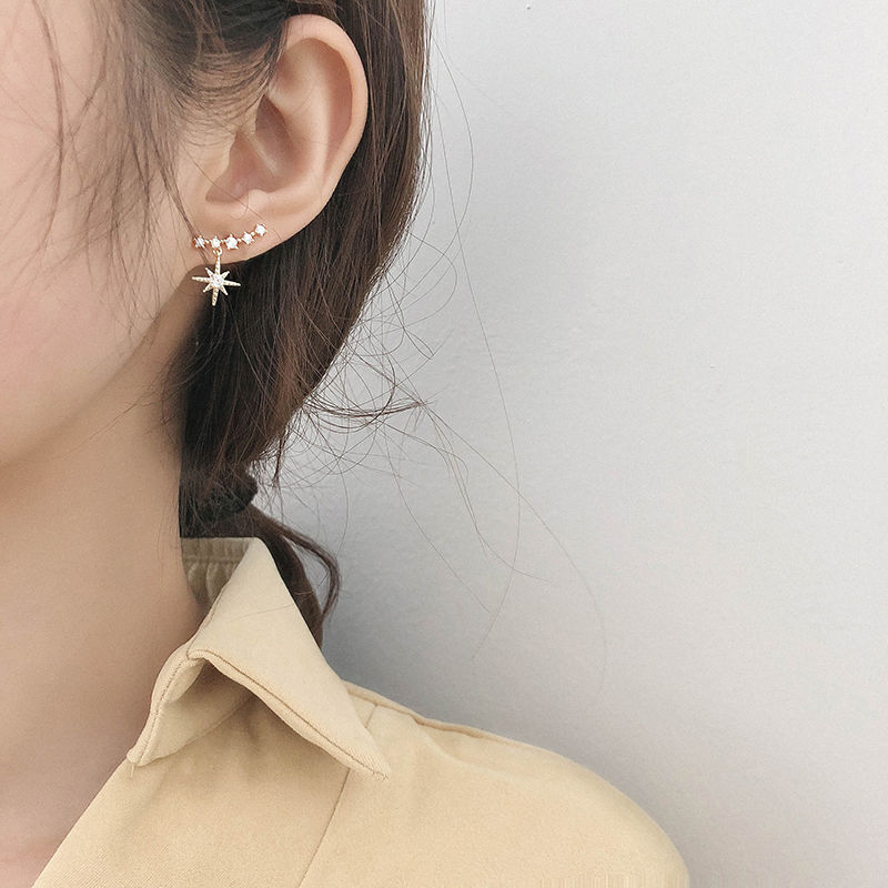 Summer Flower 925 Silver Needle Stud Earrings for Women 2022 New Style Earrings, elegant and high-end, with a niche design sense details Picture