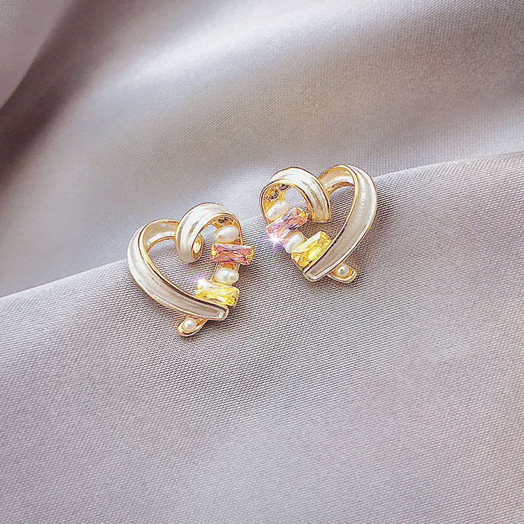 Summer Flower 925 Silver Needle Stud Earrings for Women 2022 New Style Earrings, elegant and high-end, with a niche design sense