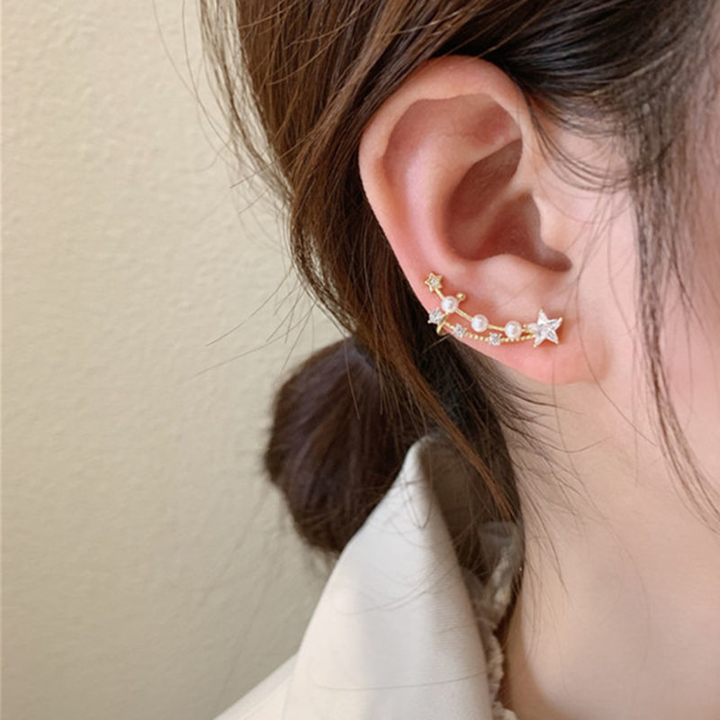 Summer Flower 925 Silver Needle Stud Earrings for Women 2022 New Style Earrings, elegant and high-end, with a niche design sense Specification image