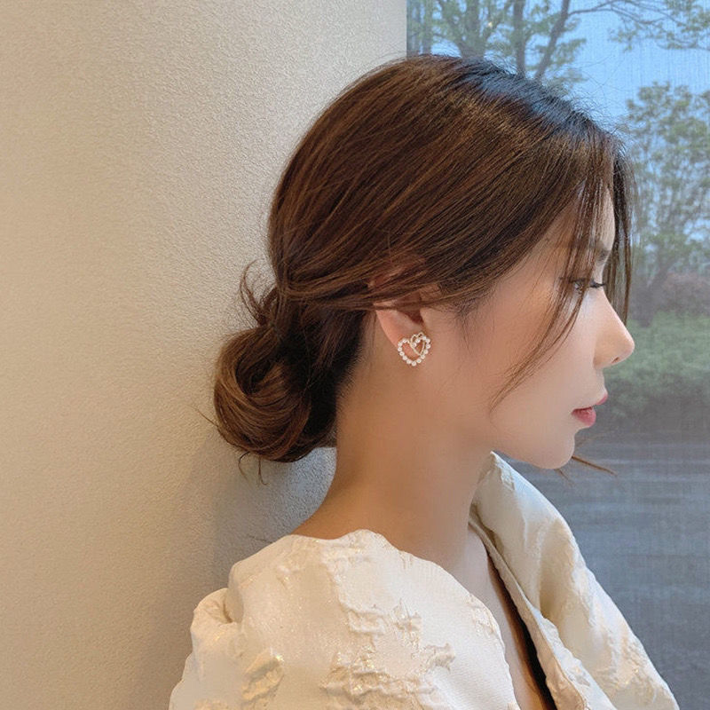 40 Summer Flower 925 Silver Needle Stud Earrings for Women 2022 New Style Earrings, elegant and high-end, with a niche design sense details Picture
