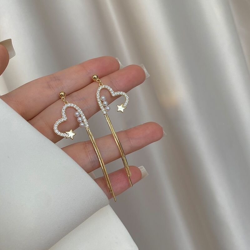 Summer Flower 925 Silver Needle Stud Earrings for Women 2022 New Style Earrings, elegant and high-end, Niche Design sense, Ding Die -008