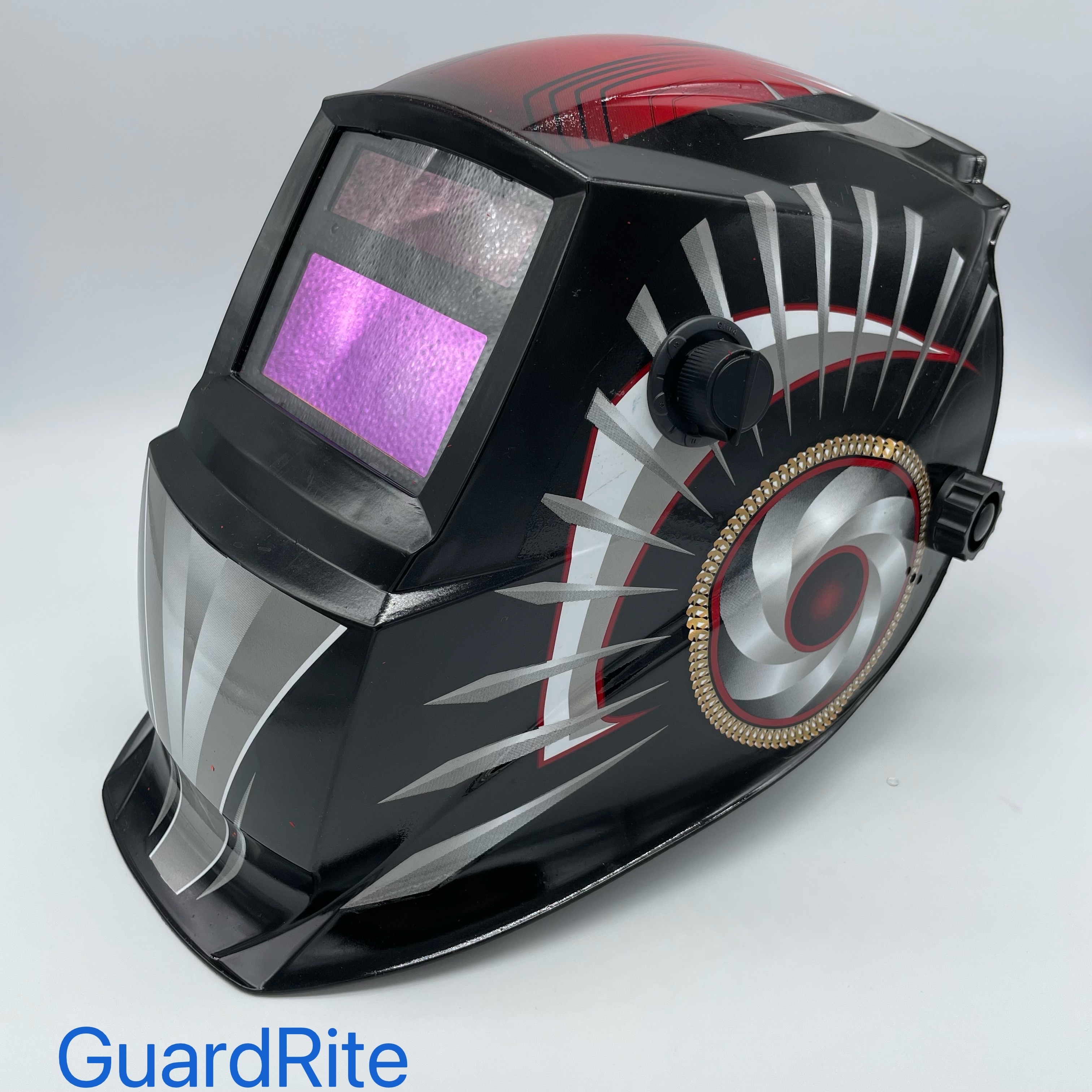 防护面罩实物图