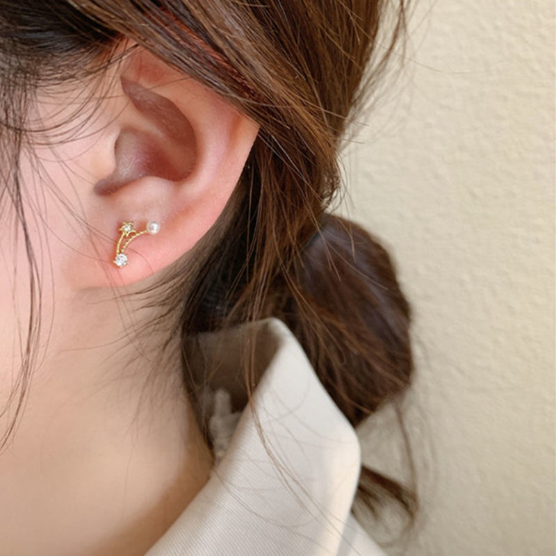 Summer Flower 925 Silver Needle Stud Earrings for Women 2022 New Style Earrings, elegant and high-end, with a niche design sense Application Scenario