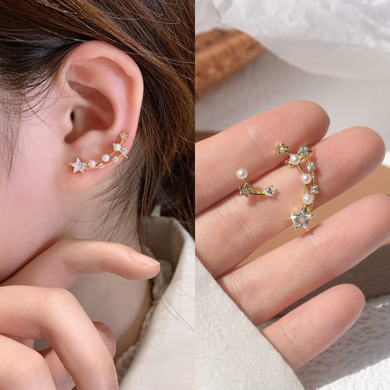 Summer Flower 925 Silver Needle Stud Earrings for Women 2022 New Style Earrings, elegant and high-end, with a niche design sense details Picture