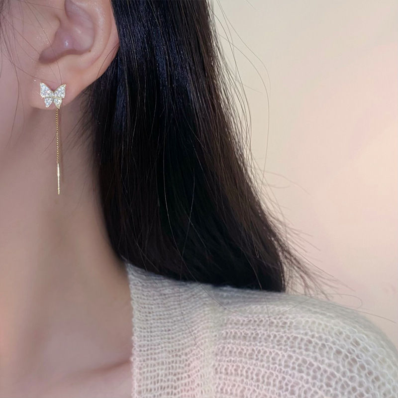 Summer Flower 925 Silver Needle Stud Earrings for Women 2022 New Style Earrings, elegant and high-end, with a niche design sense details Picture