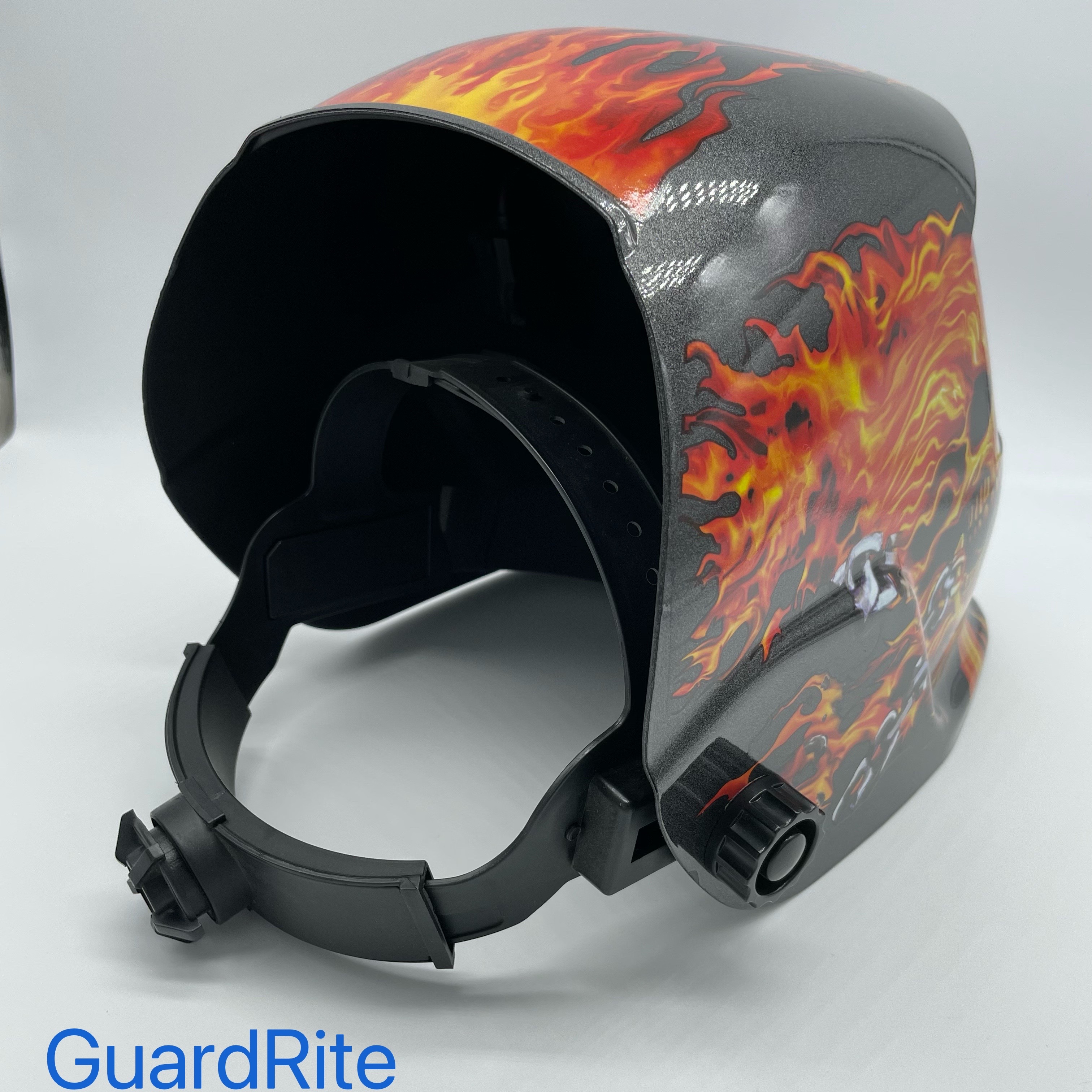 防护面罩实物图