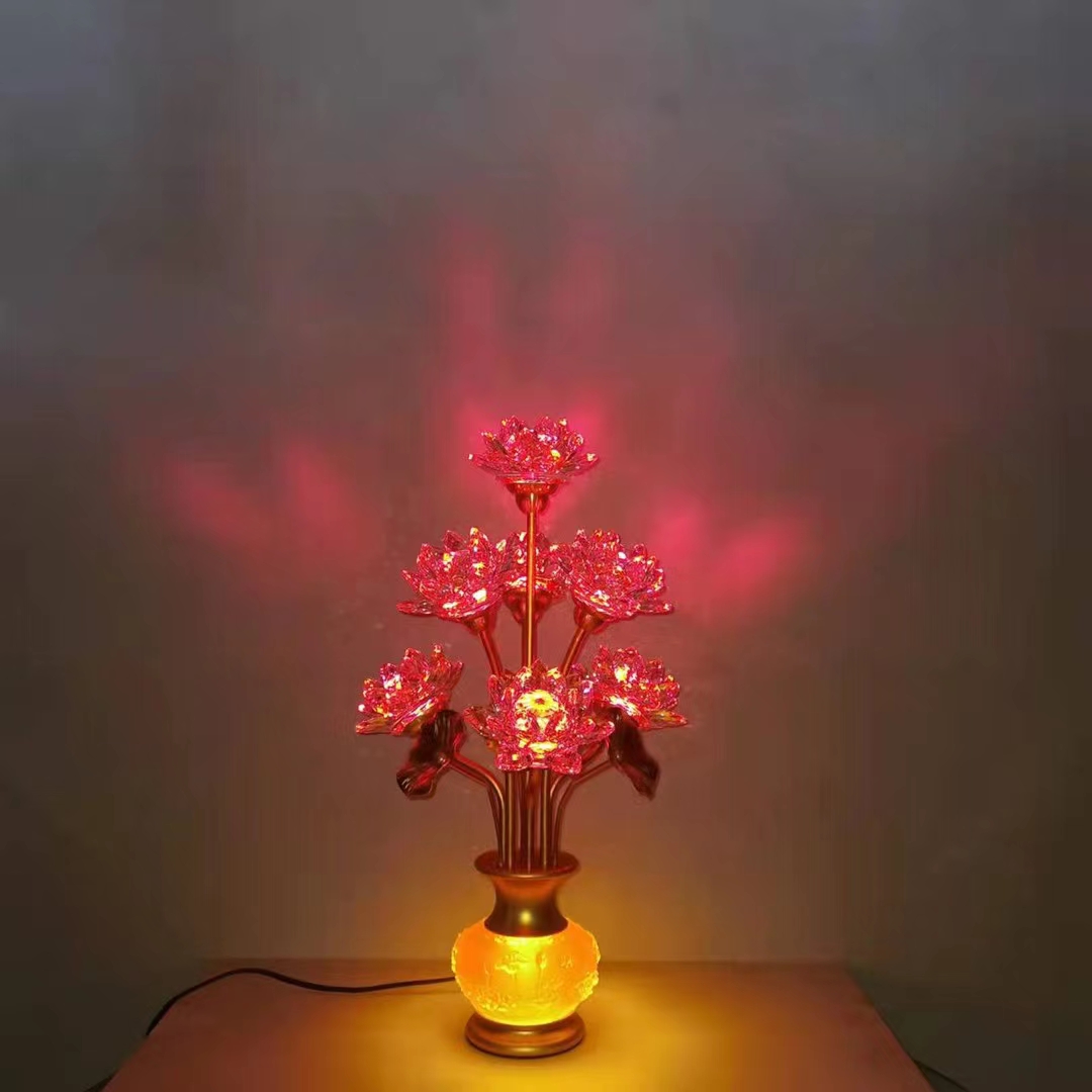 7 Varieties of blooming lanterns, De Yuan Craft lotus lanterns and flower lanterns Specification image