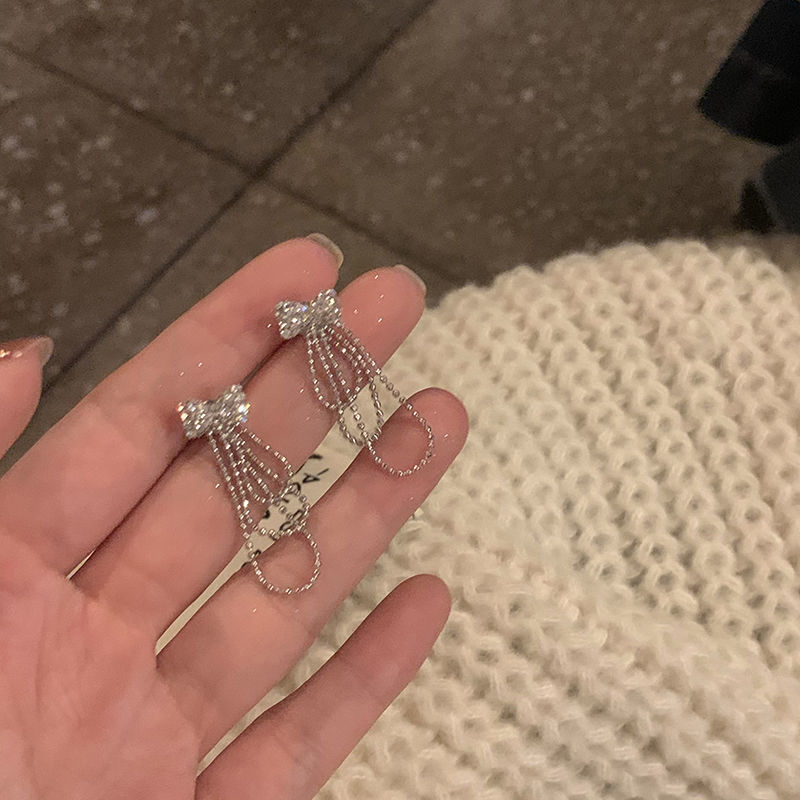 Summer Flower 925 Silver Needle Stud Earrings for Women 2022 New Style Earrings, elegant and high-end, Niche design sense, Ding Die 006