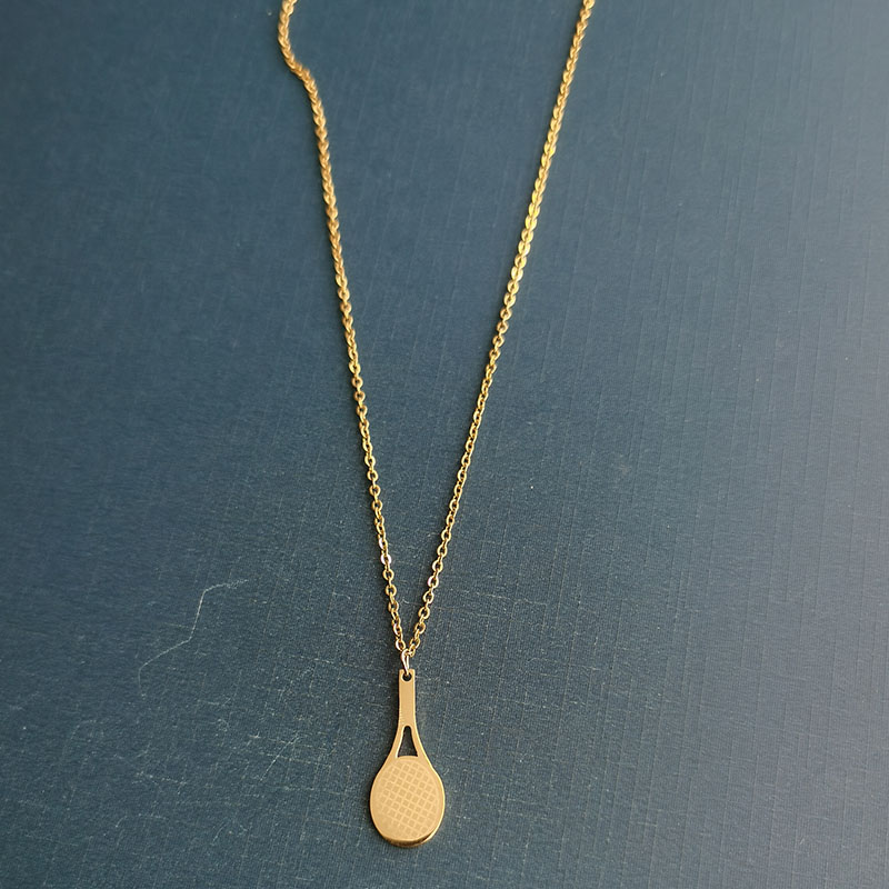 Creative badminton racket key chain, personalized badminton shaped key pendant, advertising campaign, small gifts and prizes detail image 5