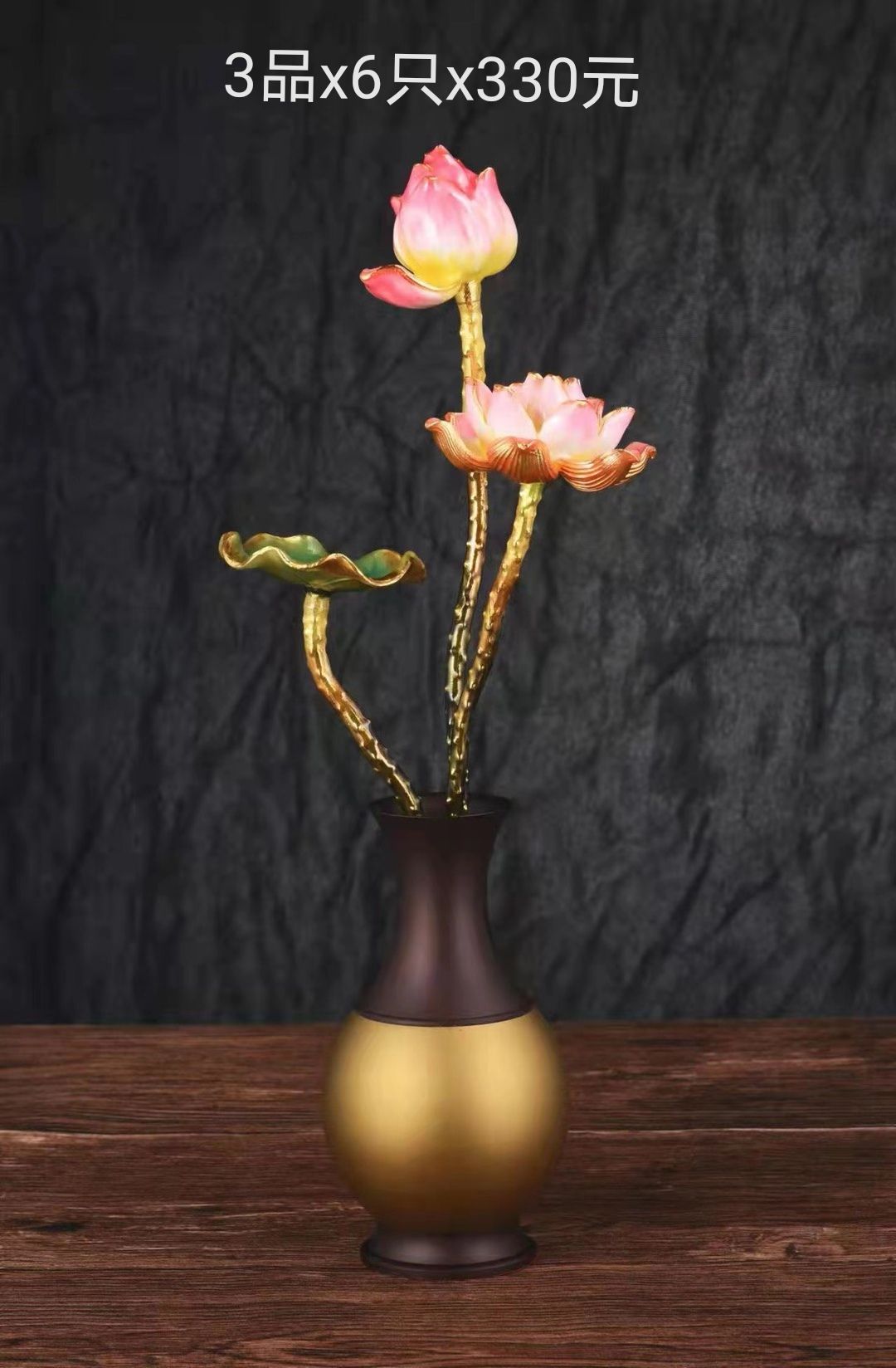 Silver alloy Luang lamp, De Yuan craftsmanship lotus lamp g Specification image