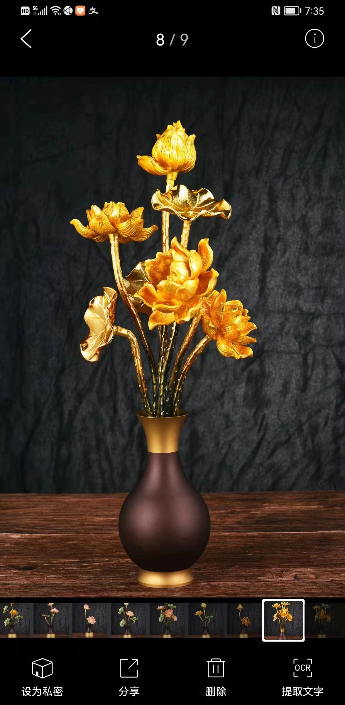 Silver alloy Luang lamp, De Yuan craftsmanship lotus lamp g Application Scenario