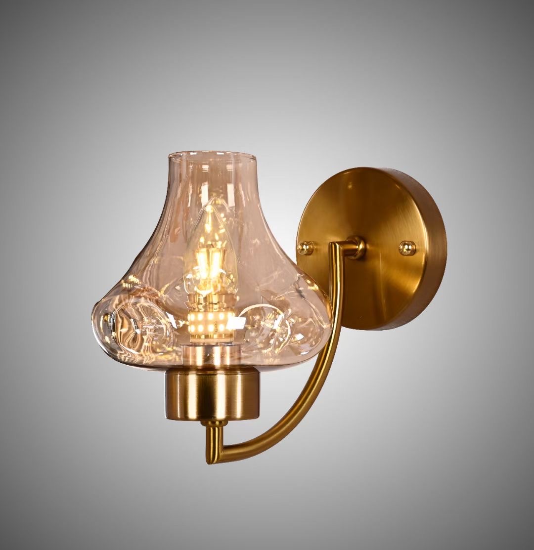 Nordic-style glass wall lamp Specification image