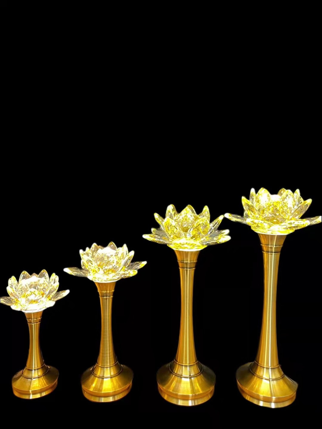 Rechargeable lotus lamp, De Yuan Craft Lotus Lamp b details Picture