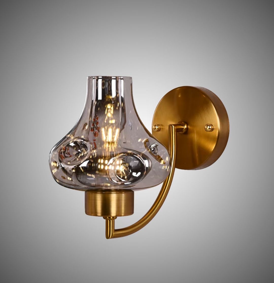 Nordic-style glass wall lamp Application Scenario