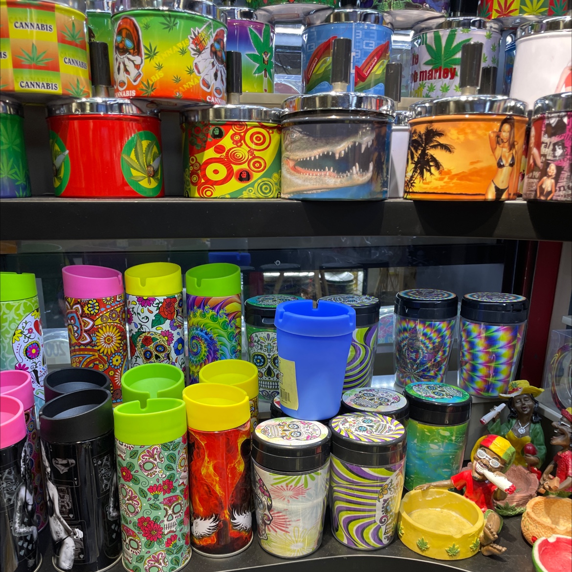 方形马口铁印花美钞烟灰缸个性旋转盖创意烟缸可定制18新奇美04