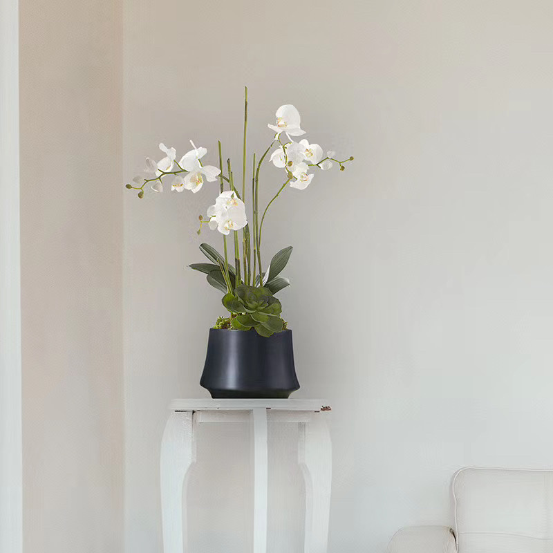 Ceramic flower POTS, ceramic vases, decorative items, home decoration, living room, Wanzi 80