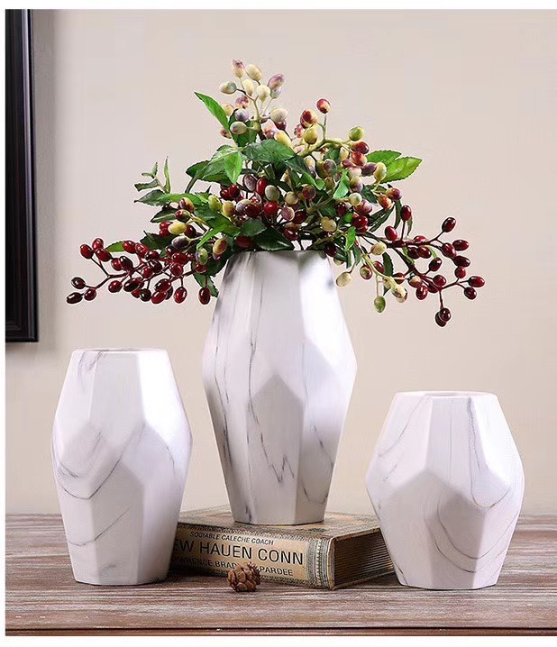 Ceramic vases, home decoration ornaments, marble vases, Wanzi 011