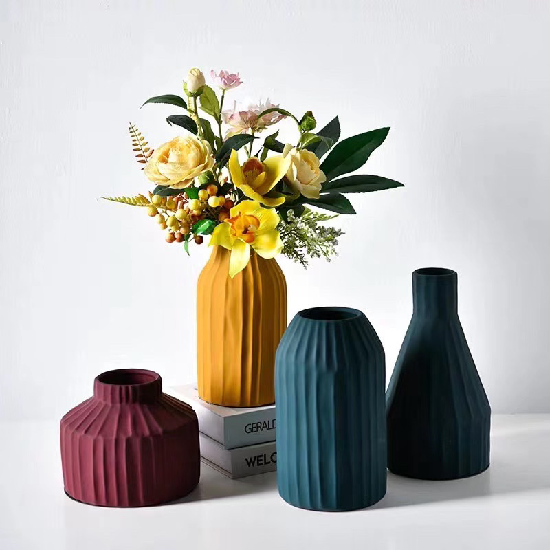 Morandi Vase, a Nordic-style home decoration ceramic vase for the living room