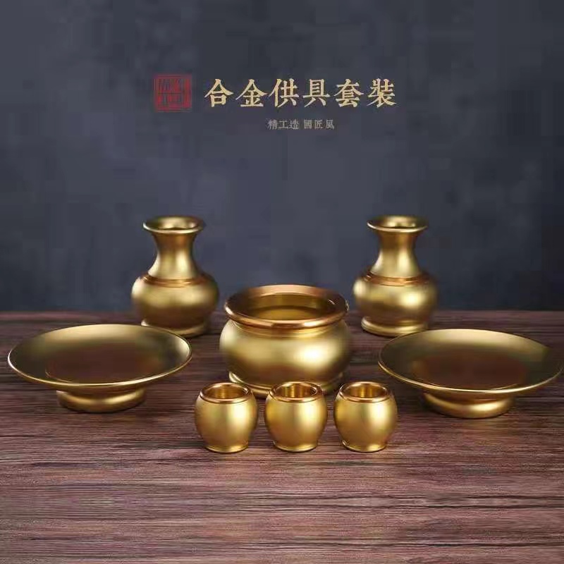 Set buddha con derim craft lotus lamp cerámica 2 Application Scenario