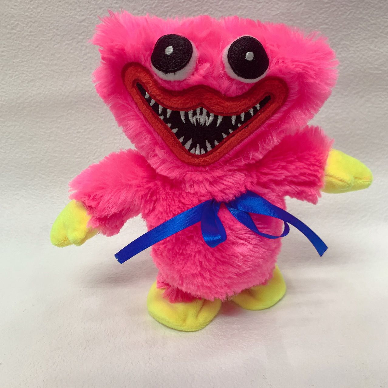 Electric plush toy Bobby plush Walk, Bobby plush game time, electric recording music, Bobby figurine, blue and pink details Picture