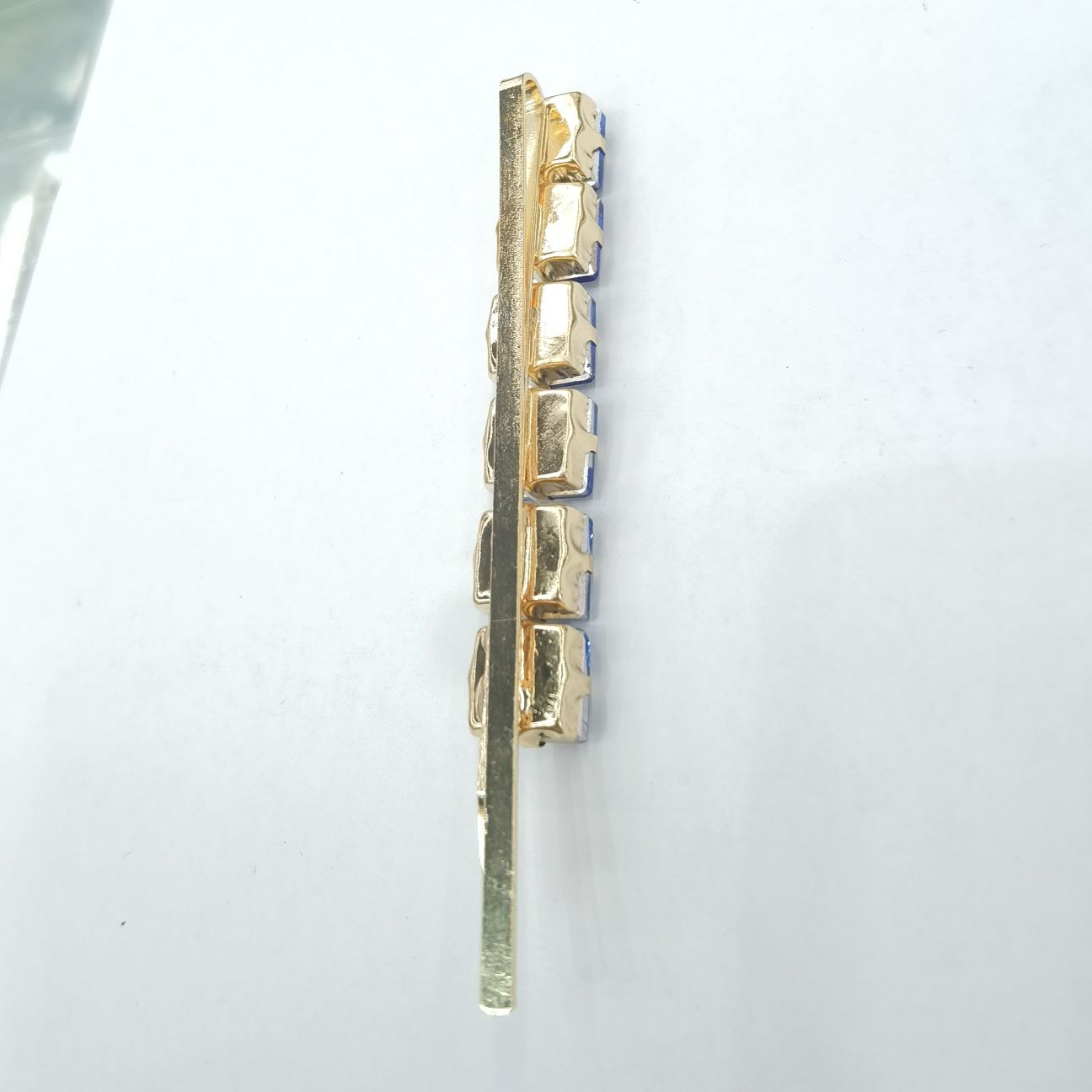 Hairpin, Dongdaemun headwear from South Korea, a versatile accessory for elegant girls. Bangs clip, water diamond hairpin, square glass diamond claw support, Chao Xia 18 Item Picture