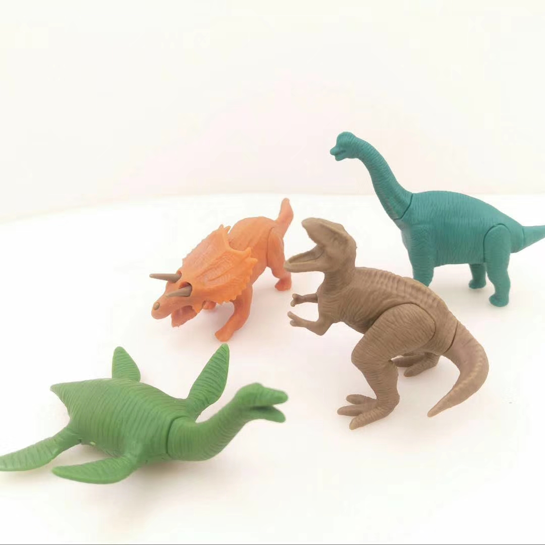 热销扭蛋玩具/礼品赠品玩具/恐龙小玩具白底实物图