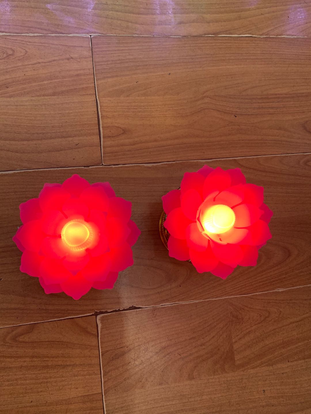 Plástico lotus lamp derrim craft lotus lamp 7 Item Picture