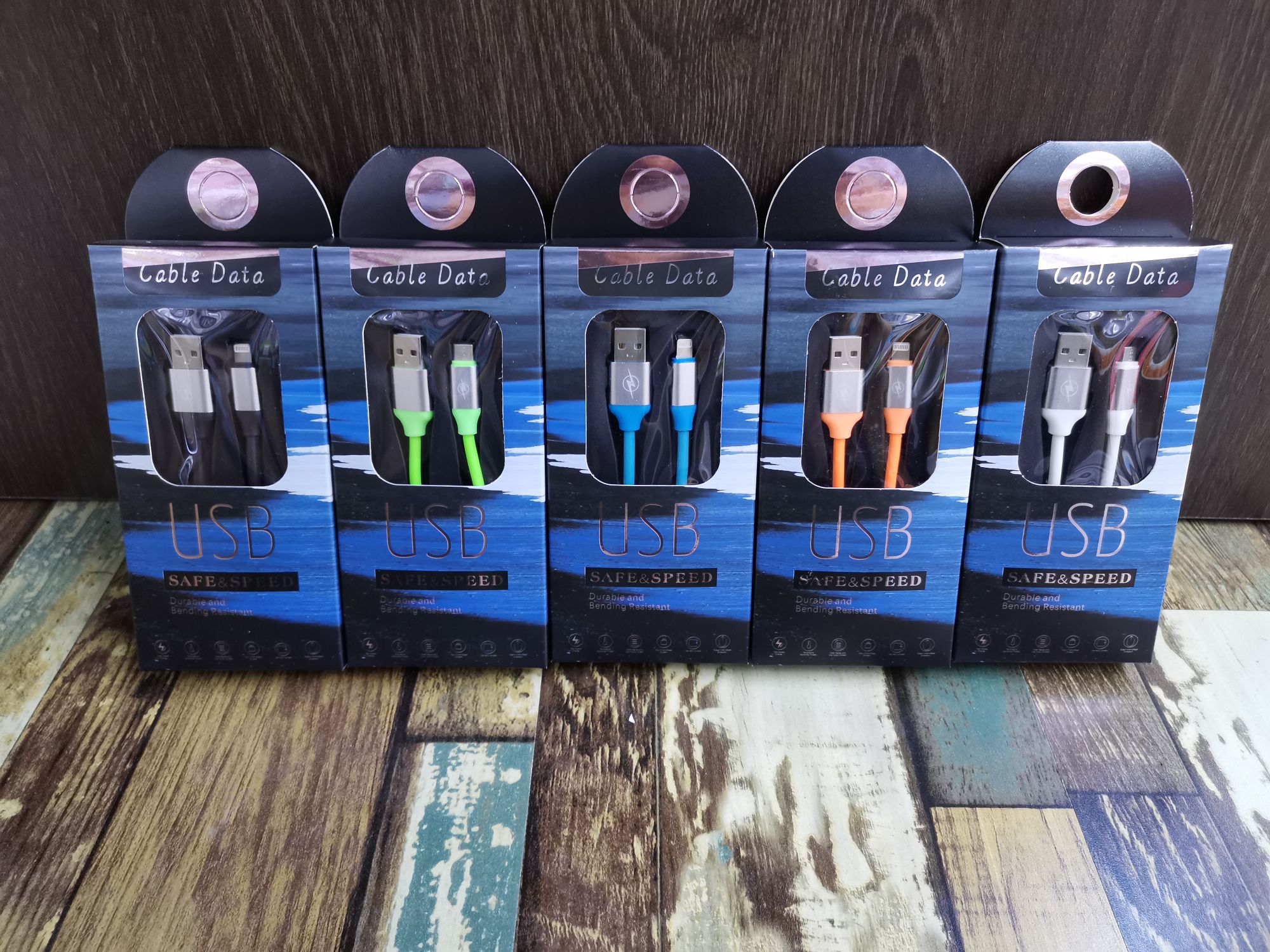 Sogo brand data cable, mobile phone charging data cable, metal shell
