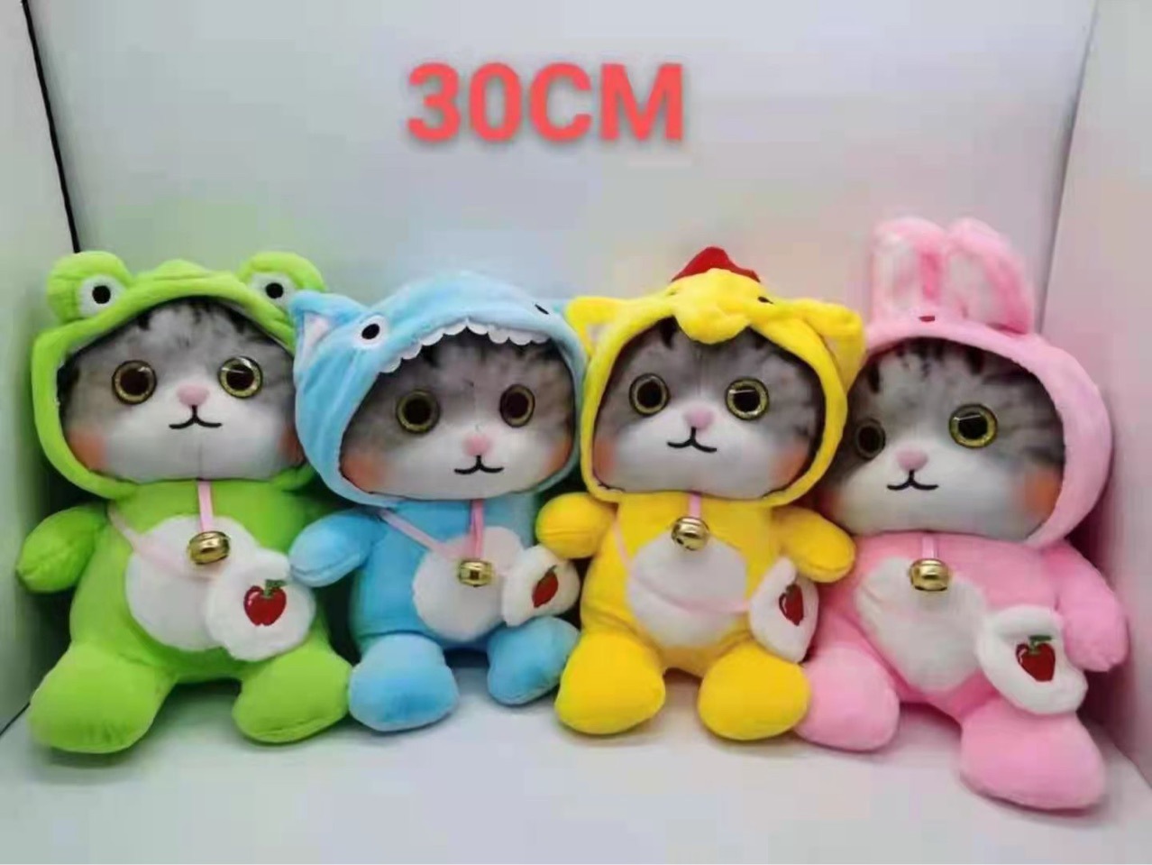 New cross-border products: Plush cat, plush cat toy dolls, plush cartoon cats, and new plush cat dolls