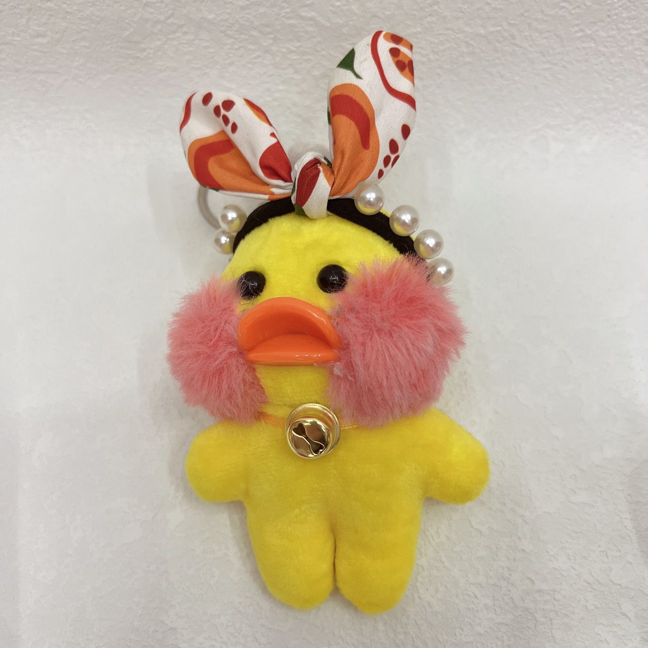 Cross-border plush hyaluronic acid duck pendants, keychains, hyaluronic acid duck plush dolls, new plush products, hyaluronic acid duck dolls, bestsellers details Picture
