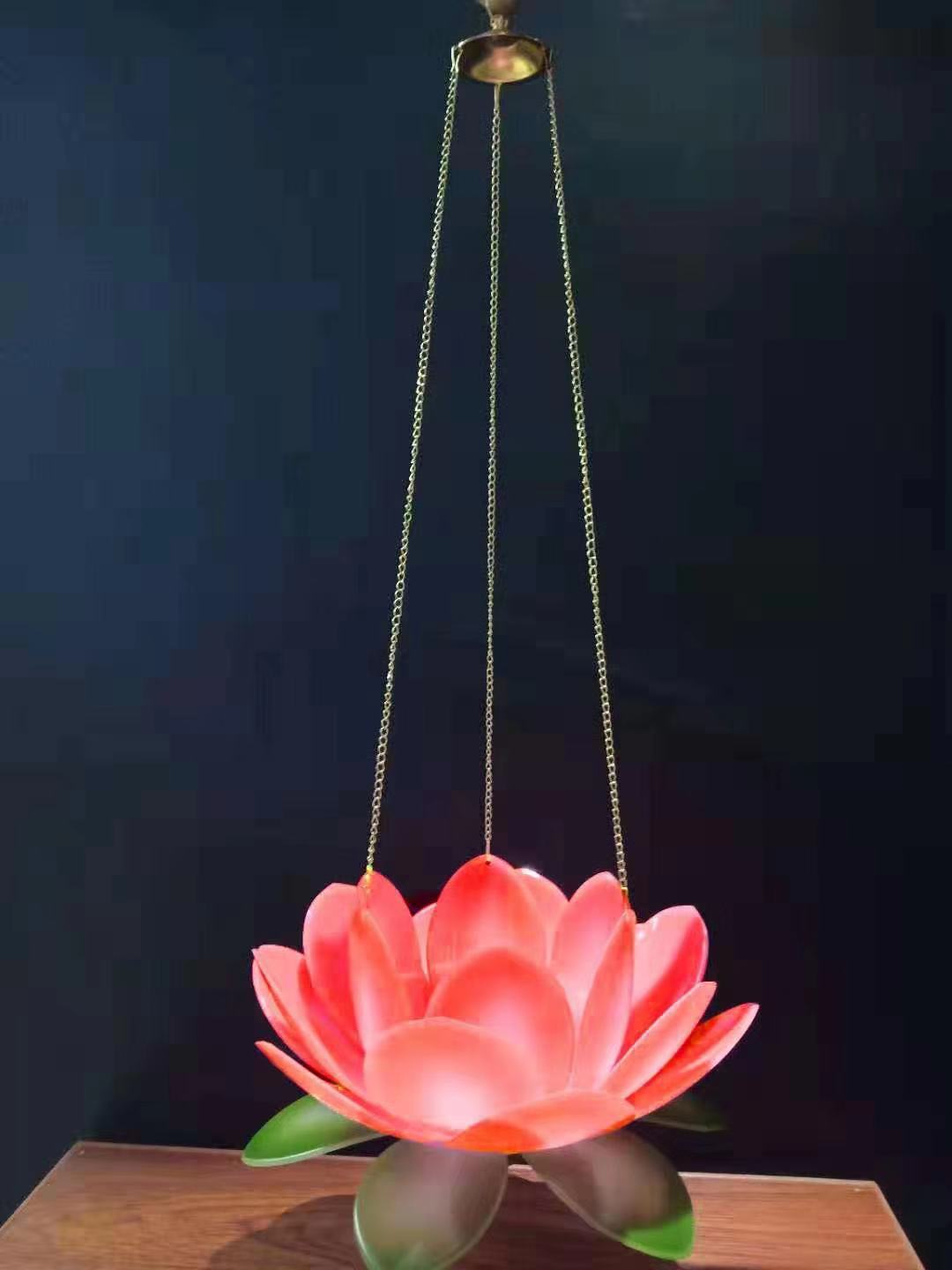 Hanging Lotus Deyuan Craft Lotus Lamp 9 Item Picture