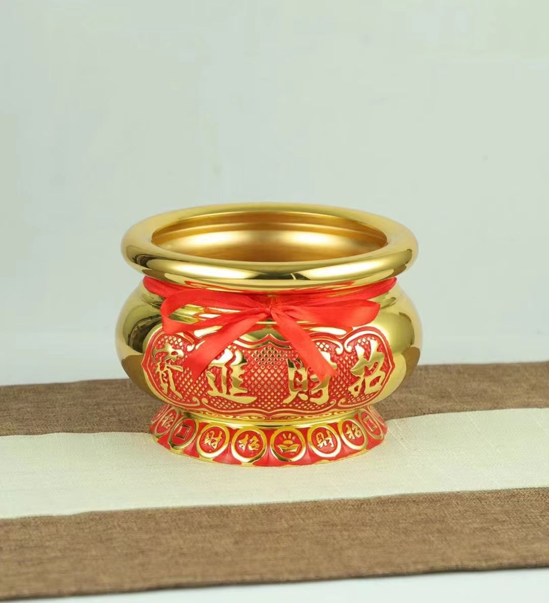Quemador de incienso de aleación dejan craft lotus lamp 18 Item Picture