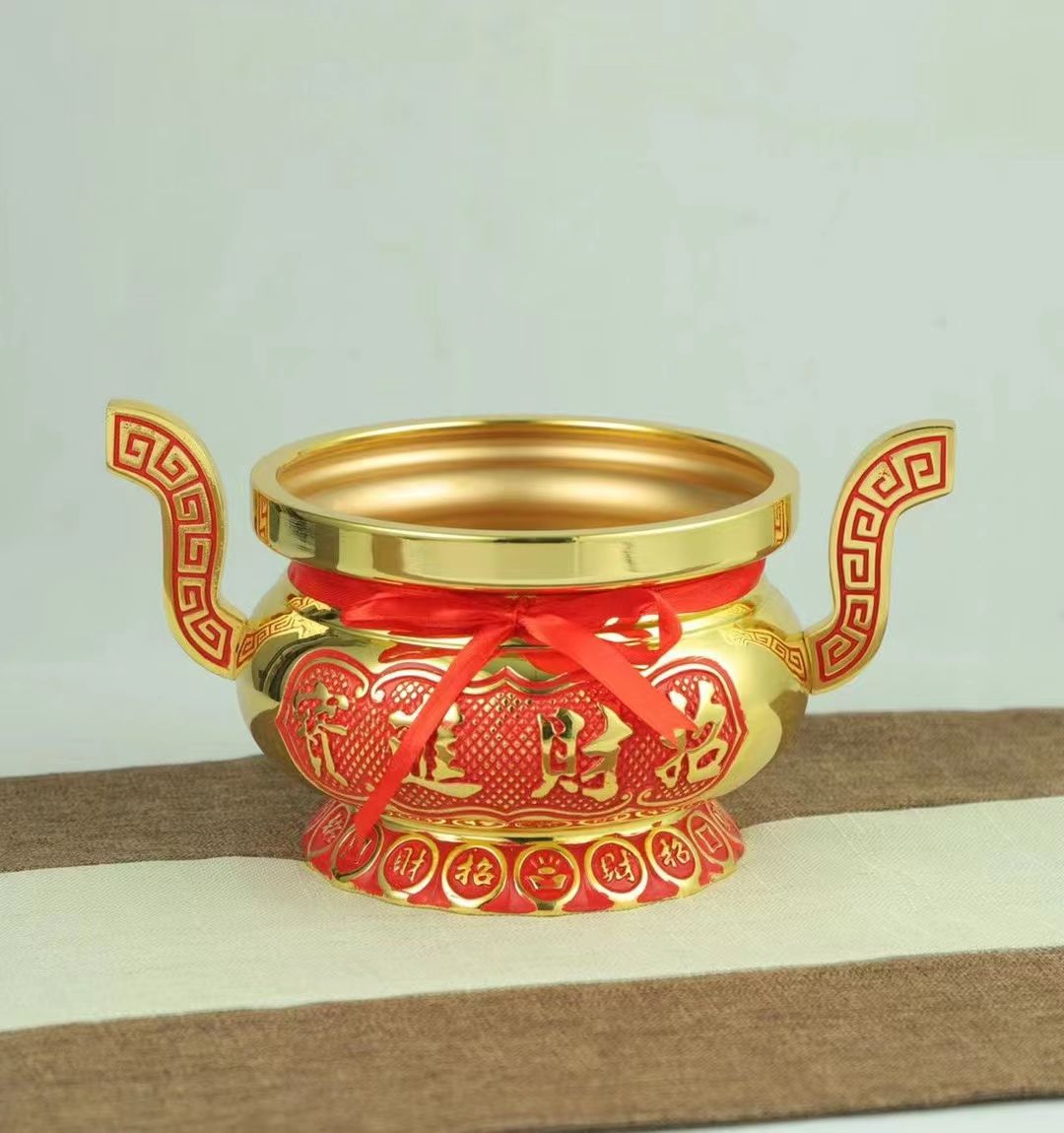 Quemador de incienso de aleación dejan craft lotus lamp 18