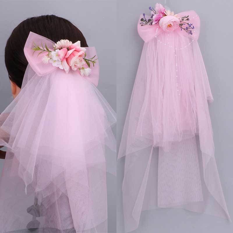 公主插梳婚纱/女童夹子发卡/韩版流行发饰产品图