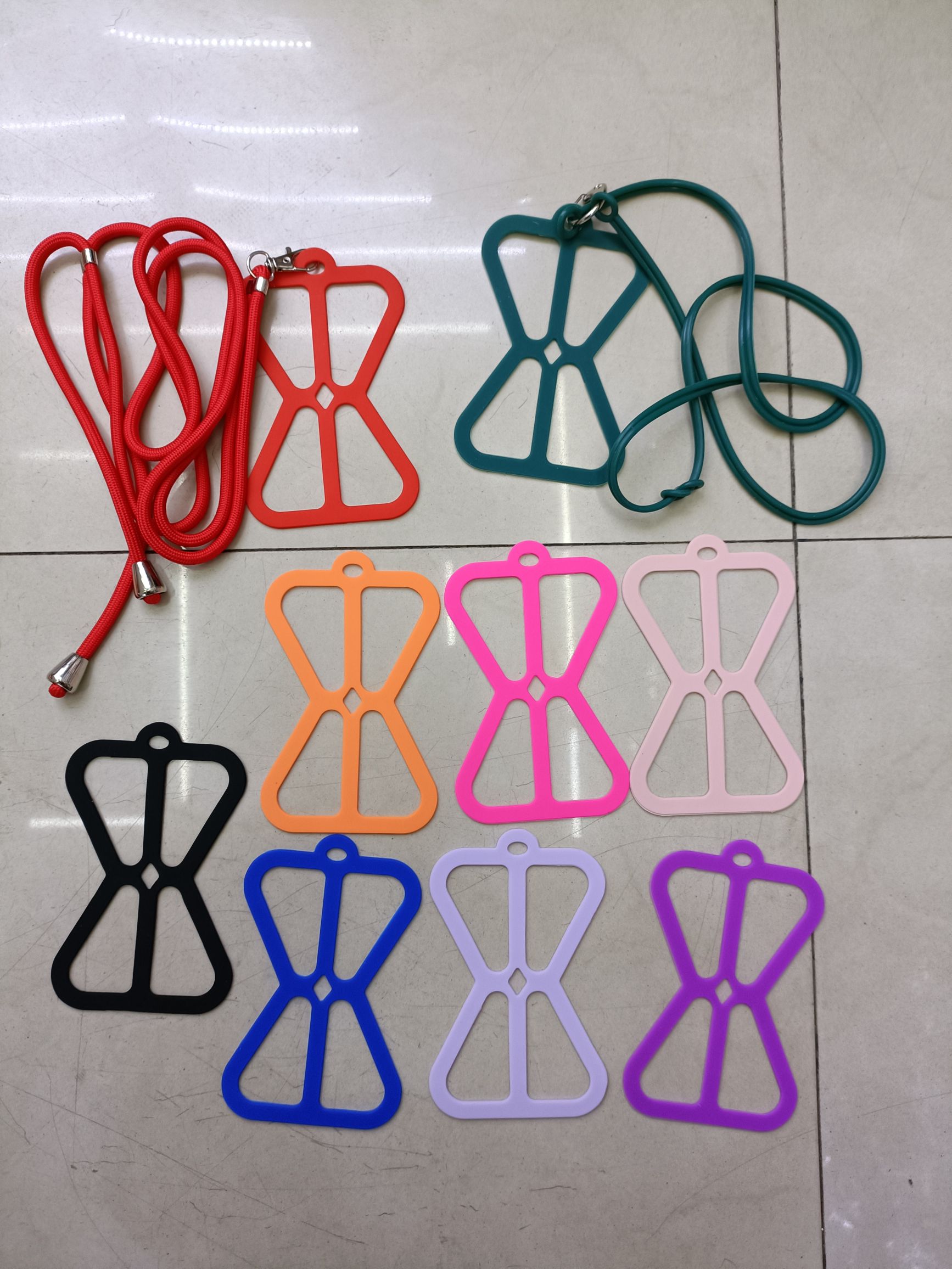 Xiaoman Yao Lanyard Universal Case Silicone lanyard ordinary lanyard mobile phone universal case, regardless of mobile phone model