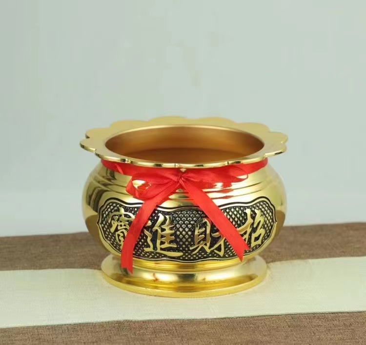 Quemador de incienso de aleación dejan craft lotus lamp 18 Specification image