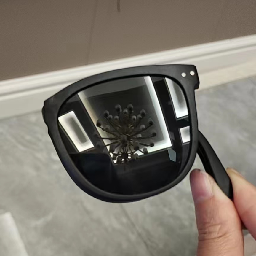 شو يريد نظارات شمسية قابلة للطي أسود details Picture