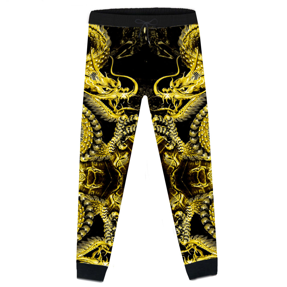 2022新款时尚网红韩版潮流休闲印花大码运动长裤束脚修身青年学生花裤详情图7