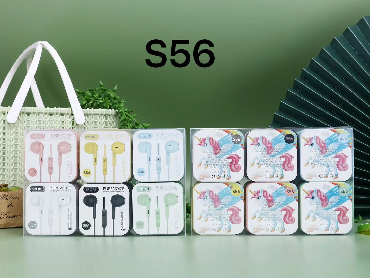 Sogo brand headphones, earphone labels, earplugs, mobile phone headphones, gift box headphones Item Picture