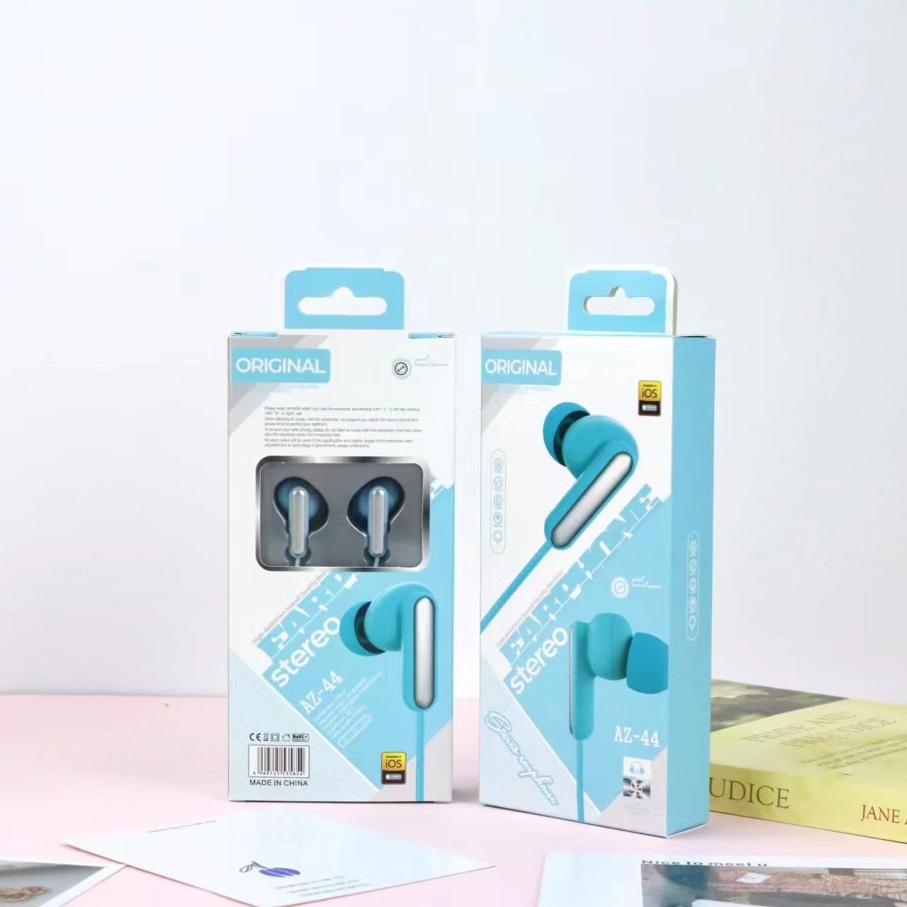 Sogo marca auriculares, AZ-44 auriculares, earmark, earmark, auriculares para teléfonos móviles Application Scenario