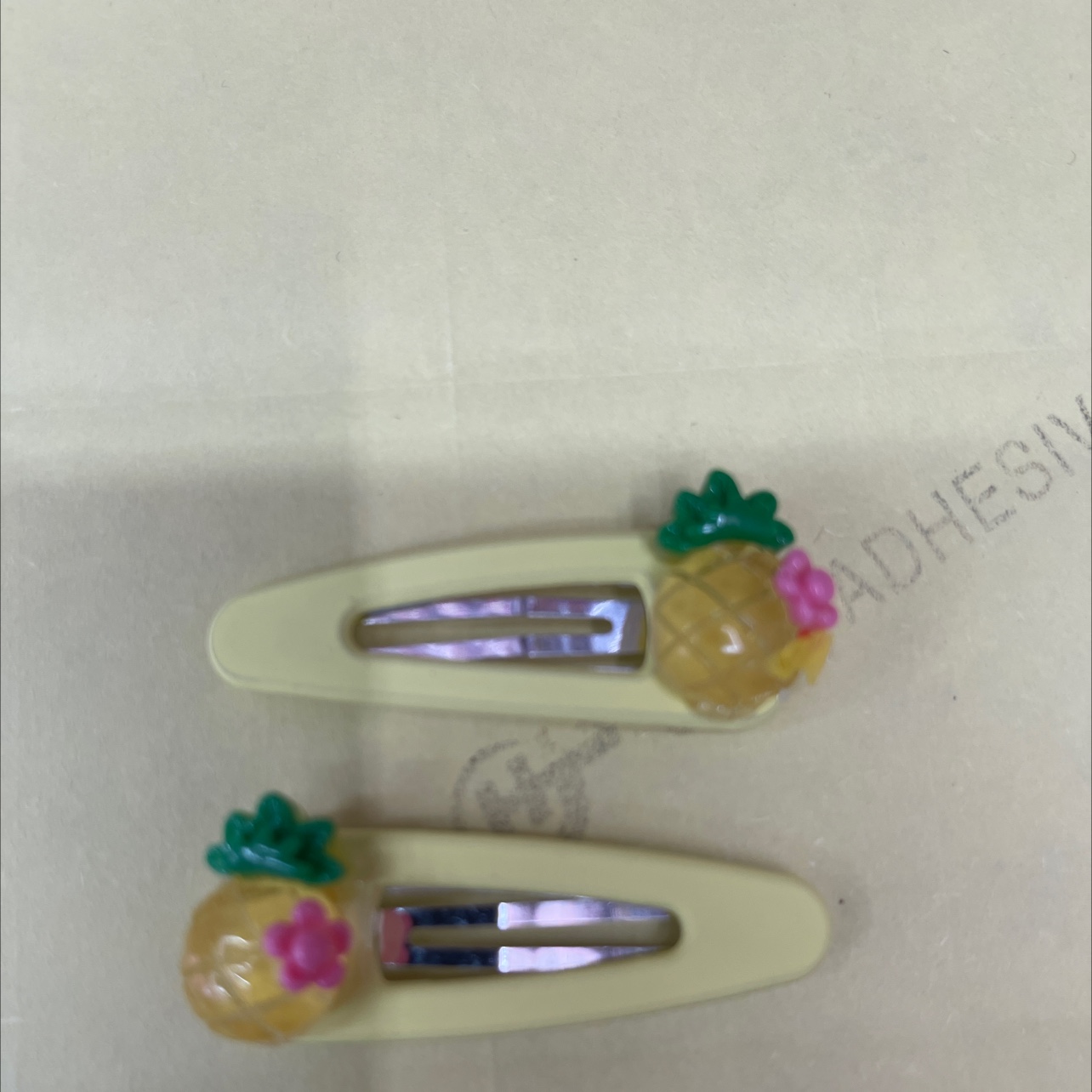5公分套片十水果4公分抓夹水果儿童发夹头饰