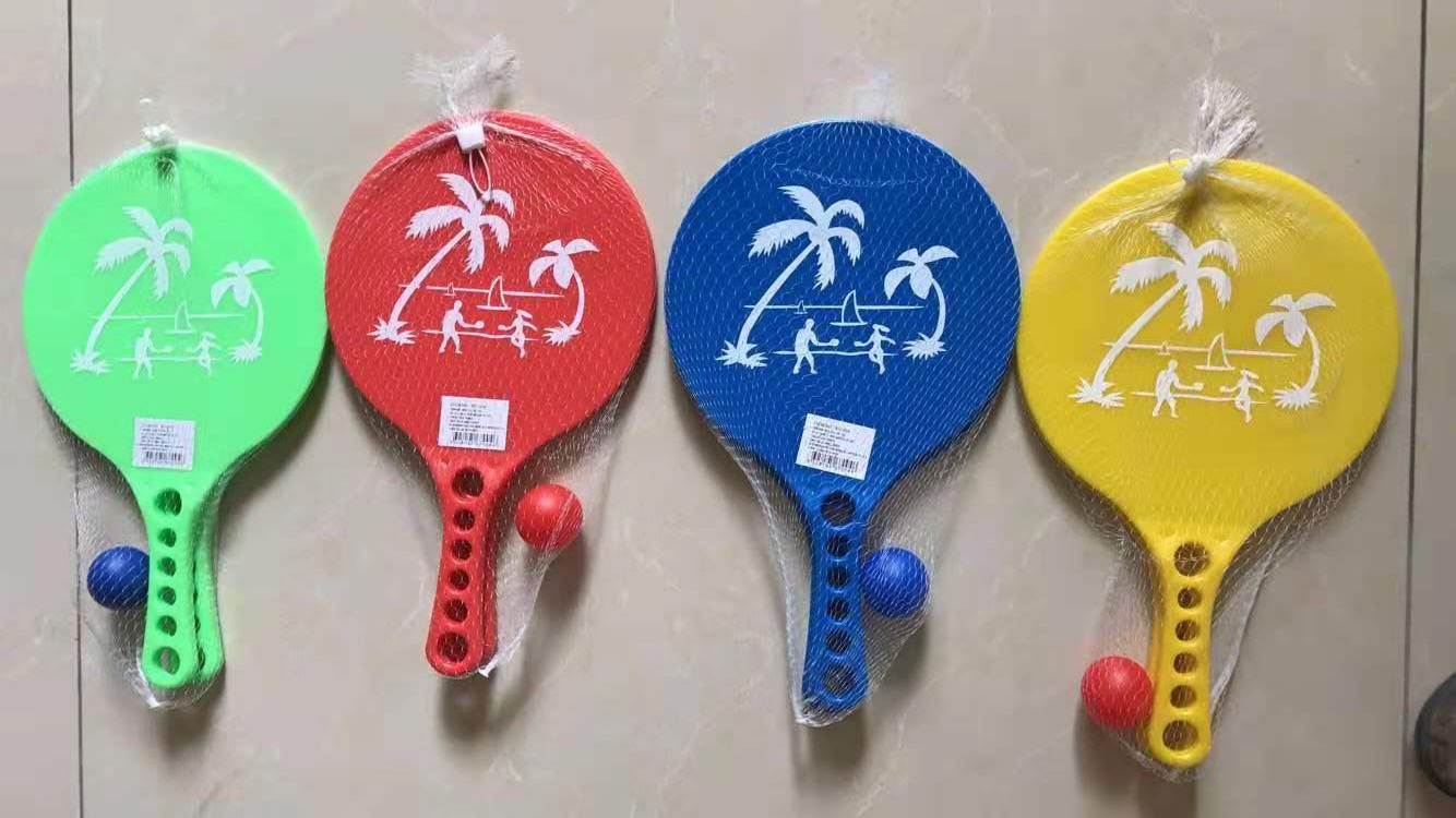 自产自销各种沙滩球拍 塑料沙滩拍详情图2