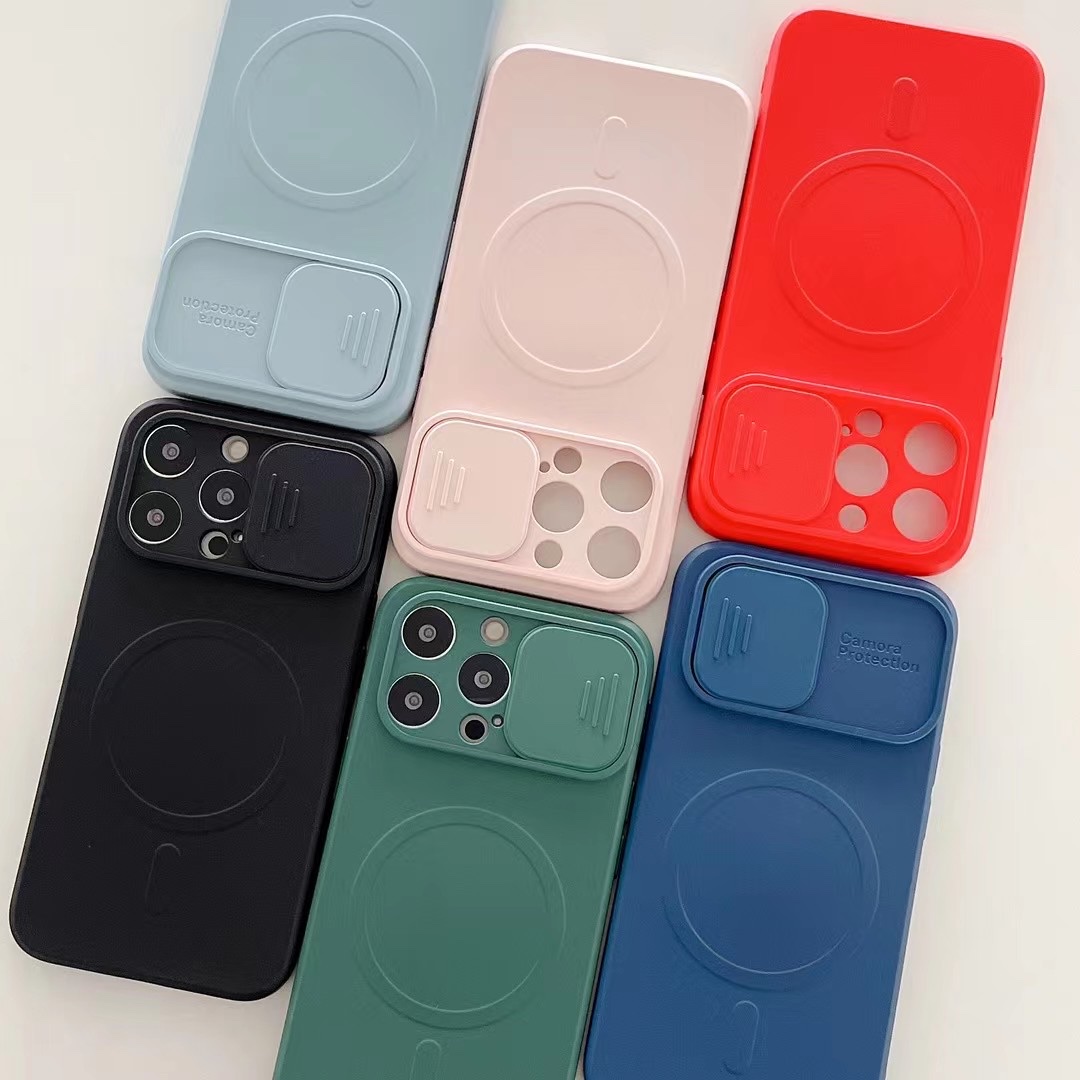 磁吸手机壳推窗无线充电tpu仿原手机壳苹果iPhone13