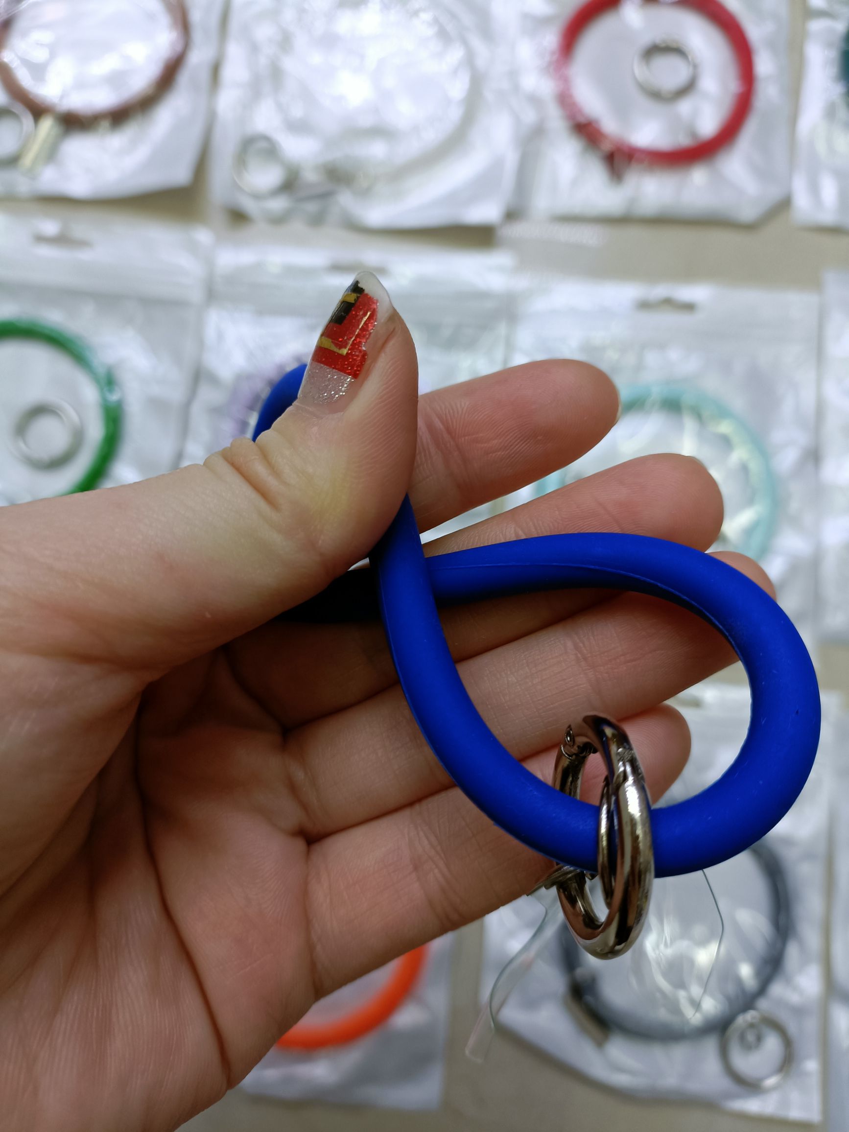 硅胶手环 防丢手机圈圈详情图5