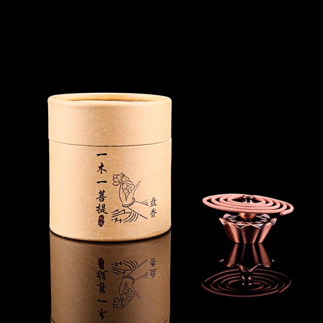One Wood, One Bodhi Sandalwood, Agarwood, Floral Fragrance Coil Series Tian Ni Xiang Xing ws051 Application Scenario
