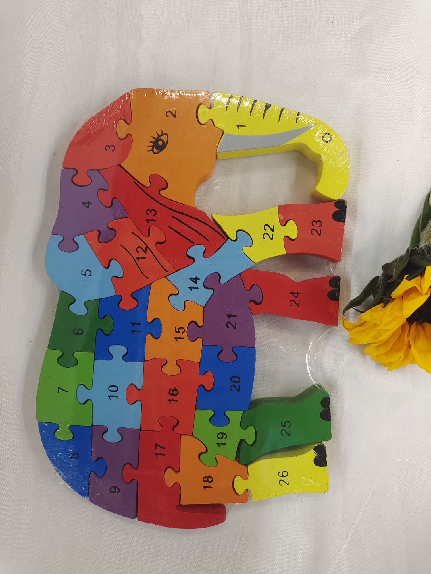 Early education and intelligence teaching AIDS: Mother elephant